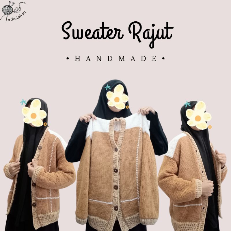 Jual Sweater Rajut (KNITTING HANDMADE) | Shopee Indonesia