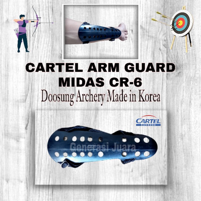 Jual Arm Guard Cartel Midas Cr 6 Cartel Arm Guard By Cartel Doosung