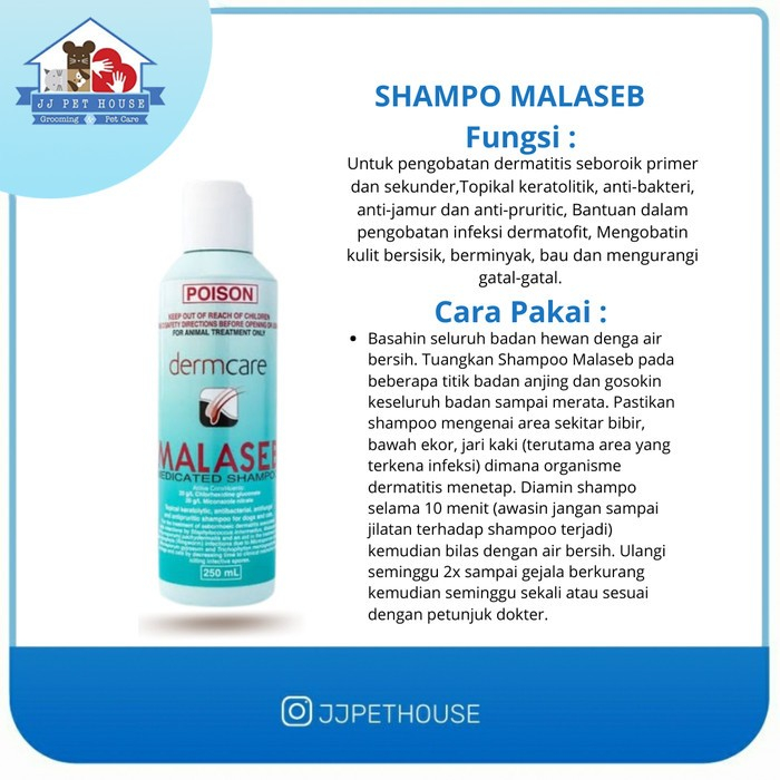 Jual SHAMPO MALASEB 250 ML SHAMPO JAMUR ANJING KUCING Shopee