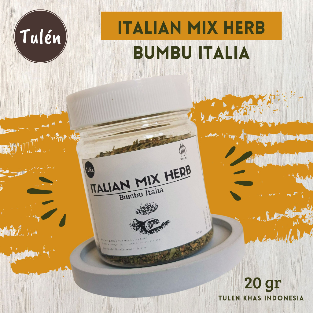 Jual Tulen Bumbu Itali Bumbu Masak Italian Herbs Seasoning Italian Mix