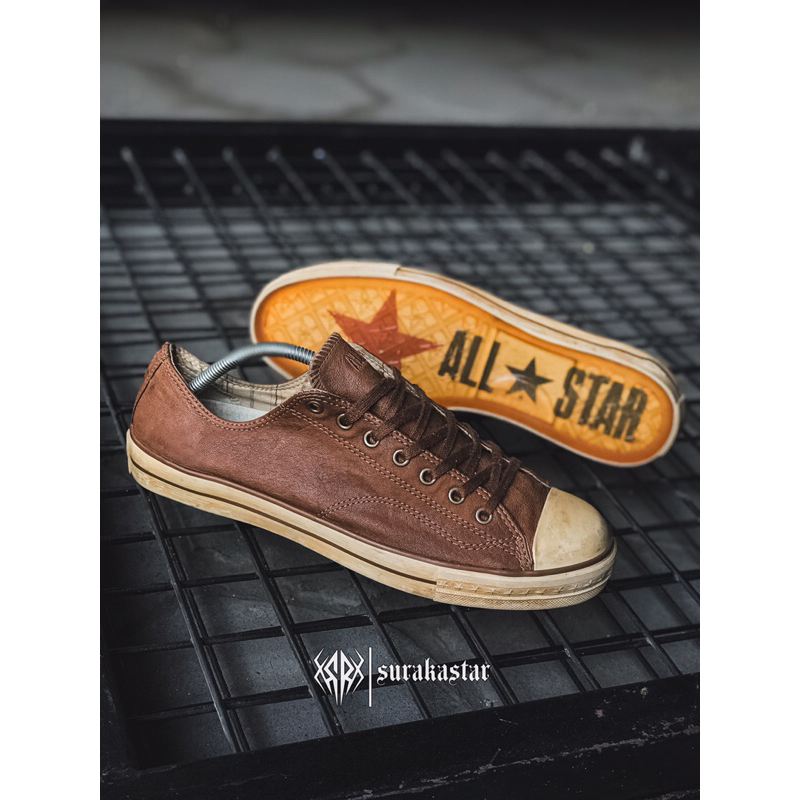 CONVERSE OX JOHN VARVATOS VINTAGE LAMB LEATHER