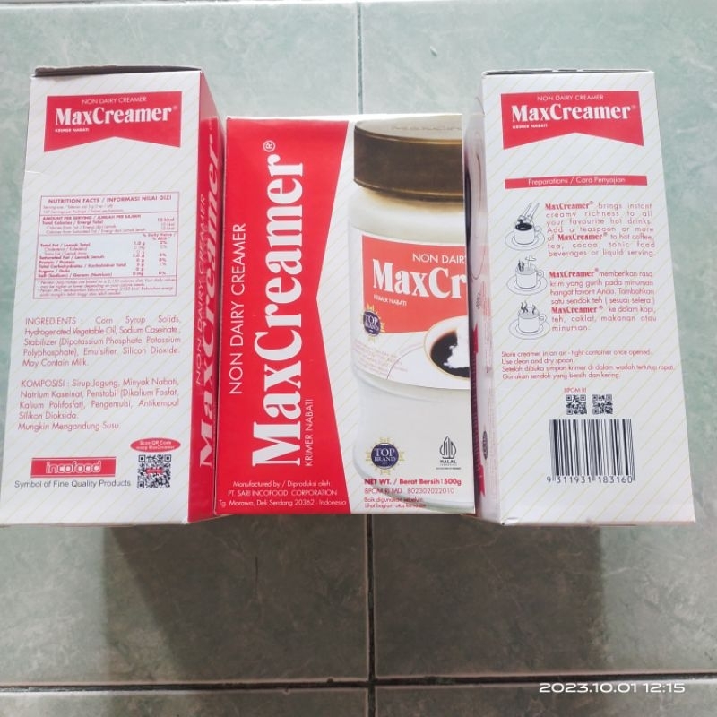 Jual Krimer Nabati Max Creamer Non Dairy Creamer 500g Shopee Indonesia 7381