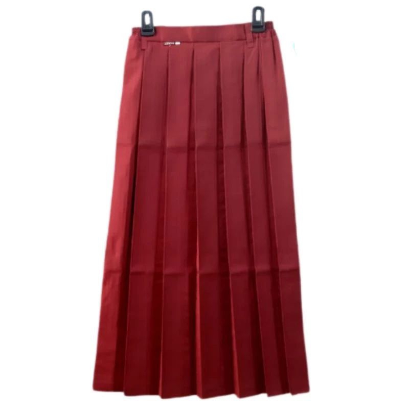 Jual Seragam SD Rok Panjang Rempel Merah - Seragam Sekolah - Rok Rempel ...