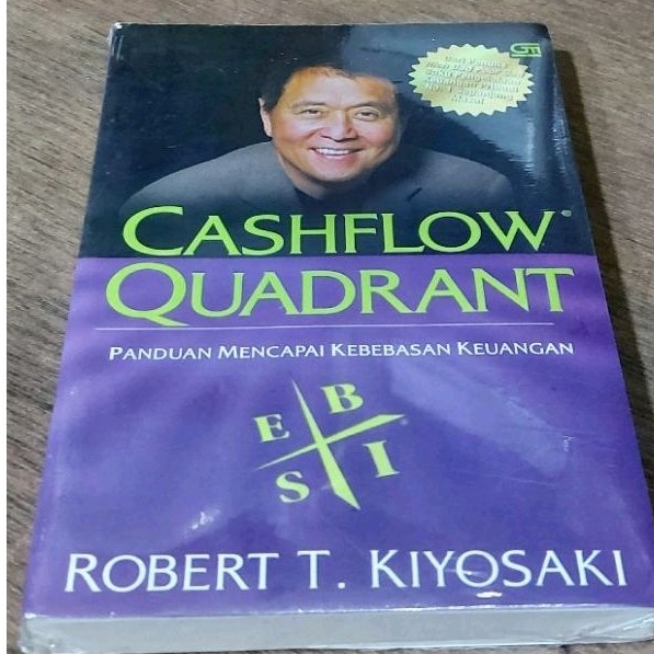 Jual Buku Cashflow Quadrant Karangan Robert T Kiyosaki Bahasa Indonesia