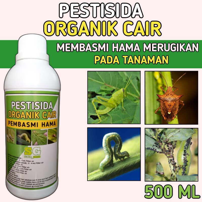 Jual PESTISIDA ORGANIK CAIR membasmi hama yang merugikan untuk tanaman ...