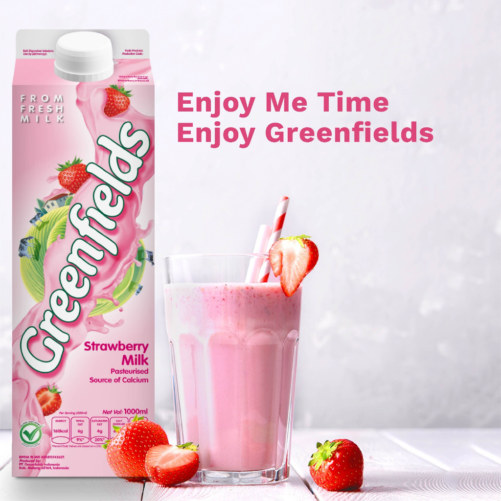 Jual GREENFIELDS SUSU UHT 250 ml FULL CREAM GROSIR MURAH FRESH MILK ...
