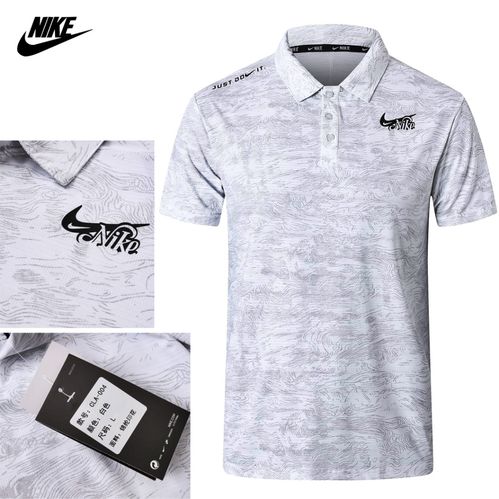 Kaos Olahraga Polo Sport Gym Fitness NIKE Bodyfit Premium IMPORT -2583