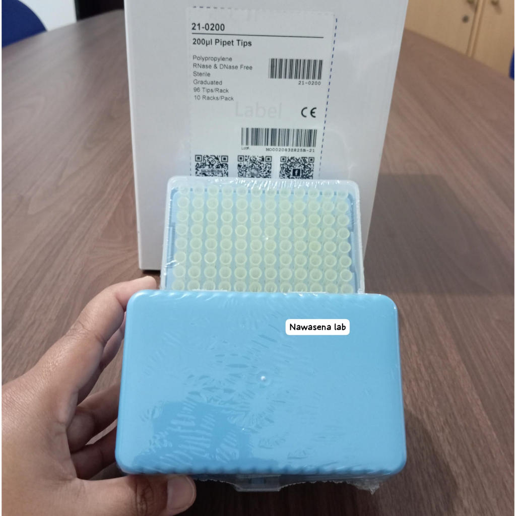 Jual BIOLOGIX Pipet Tips Kuning 200ul,Sterile,Rack 96tips/pack 21-0200 ...