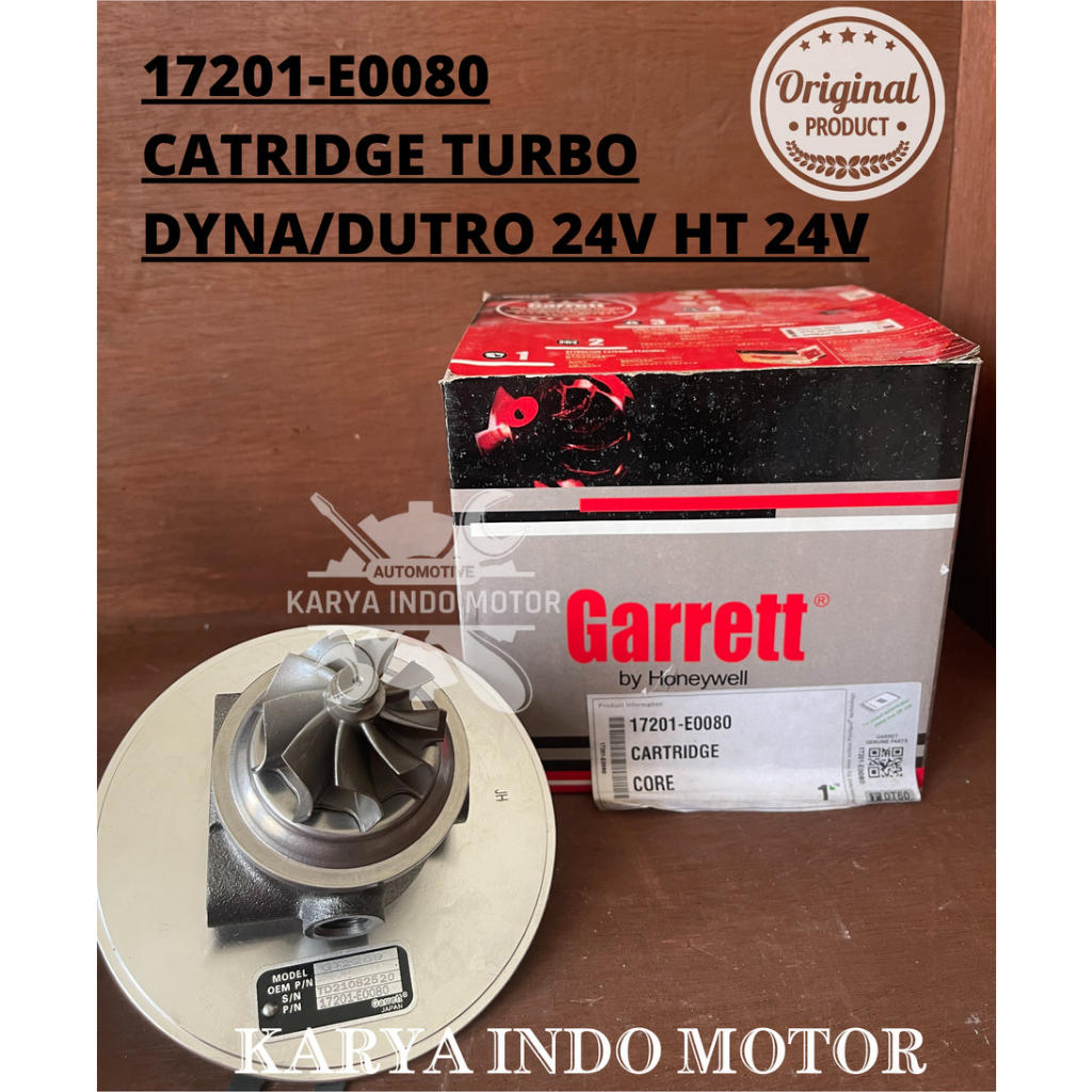 Jual CATRIDGE TURBO HINO 24V HT 130 HT 125 GARRET ORIGINAL ASLI 17201 E0080 Shopee Indonesia