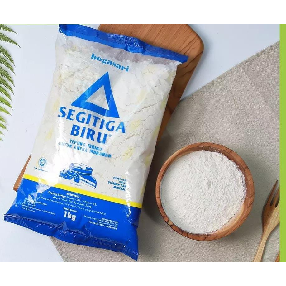 Jual Tepung Terigu Segitiga Biru 1kg | Shopee Indonesia