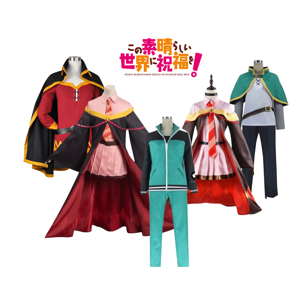 Get Satou Kazuma Cosplay Costumes - KonoSuba Anime – Cosplay Clans