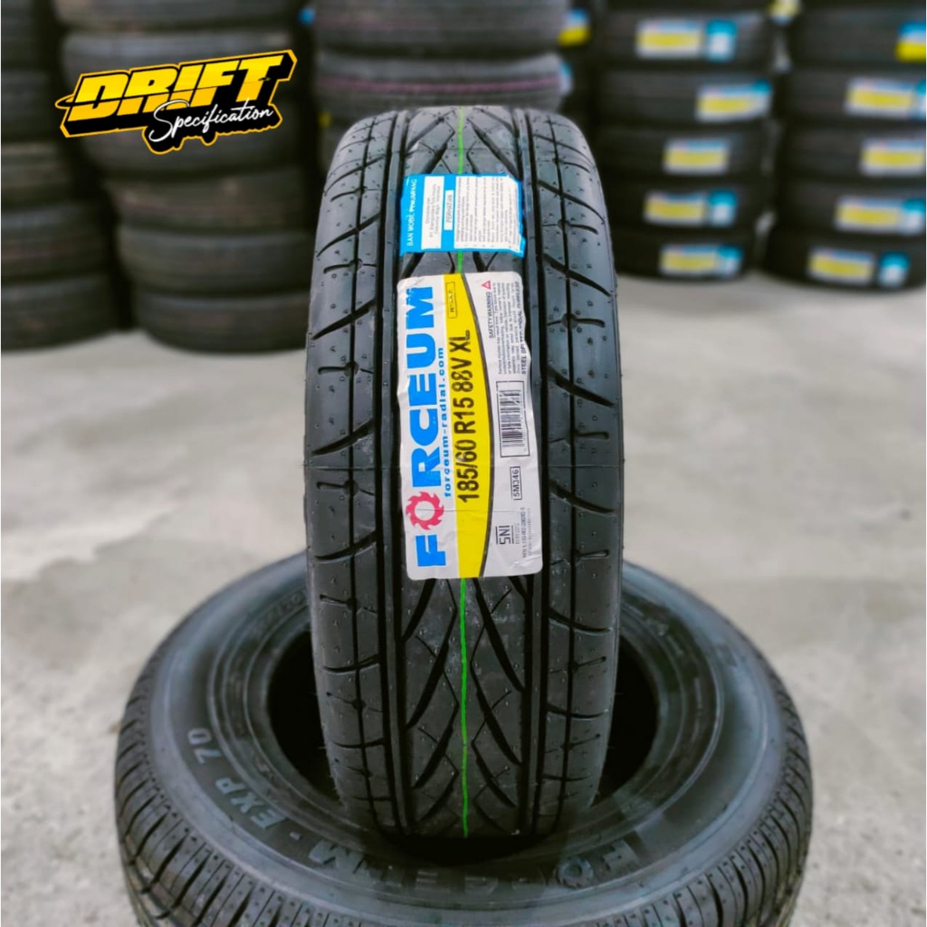 Jual BAN MOBIL TUBLES UKURAN 185/60 R15 FORCEUM HEXA R | Shopee Indonesia
