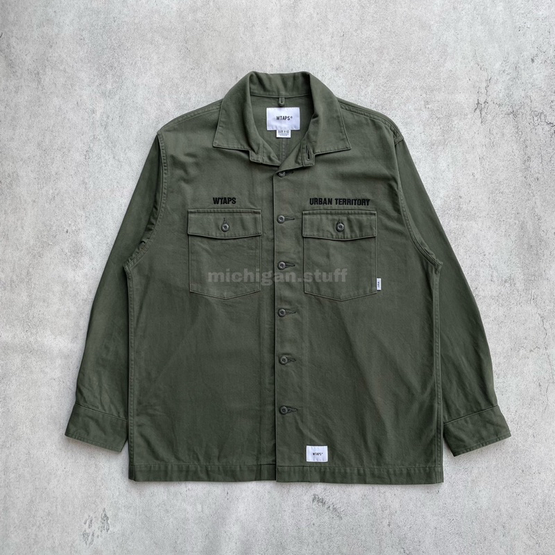 WTAPS BUDS LS COTTON TWILL 2022