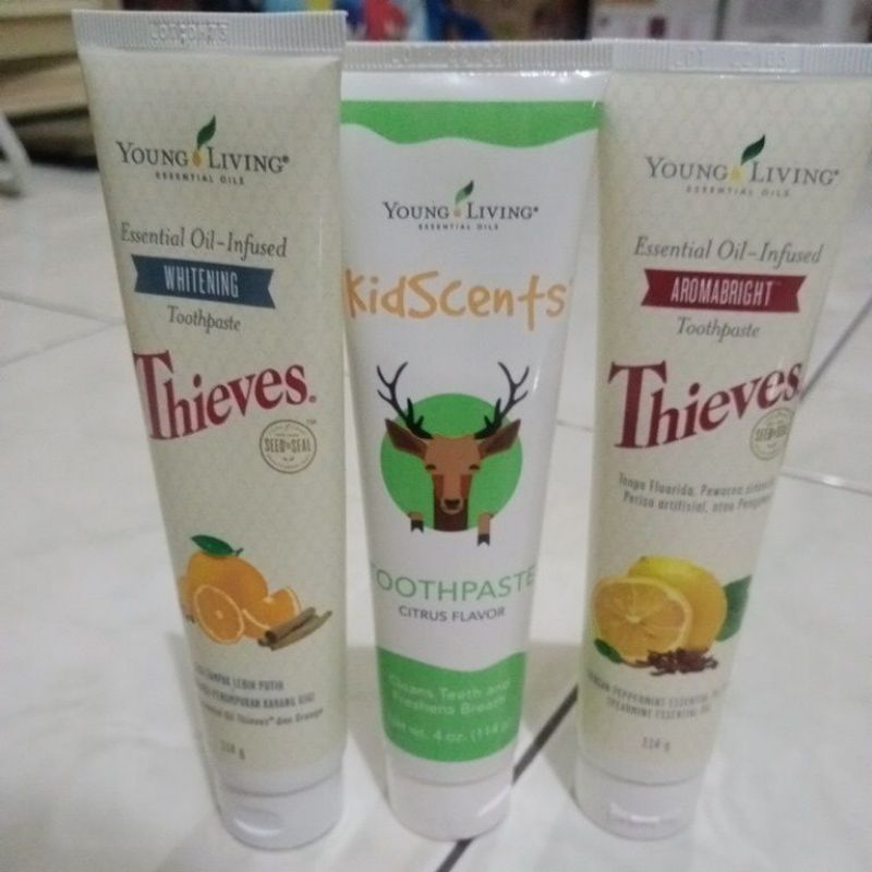 Jual Kidscents toothpaste young living singapore, thieves whitening