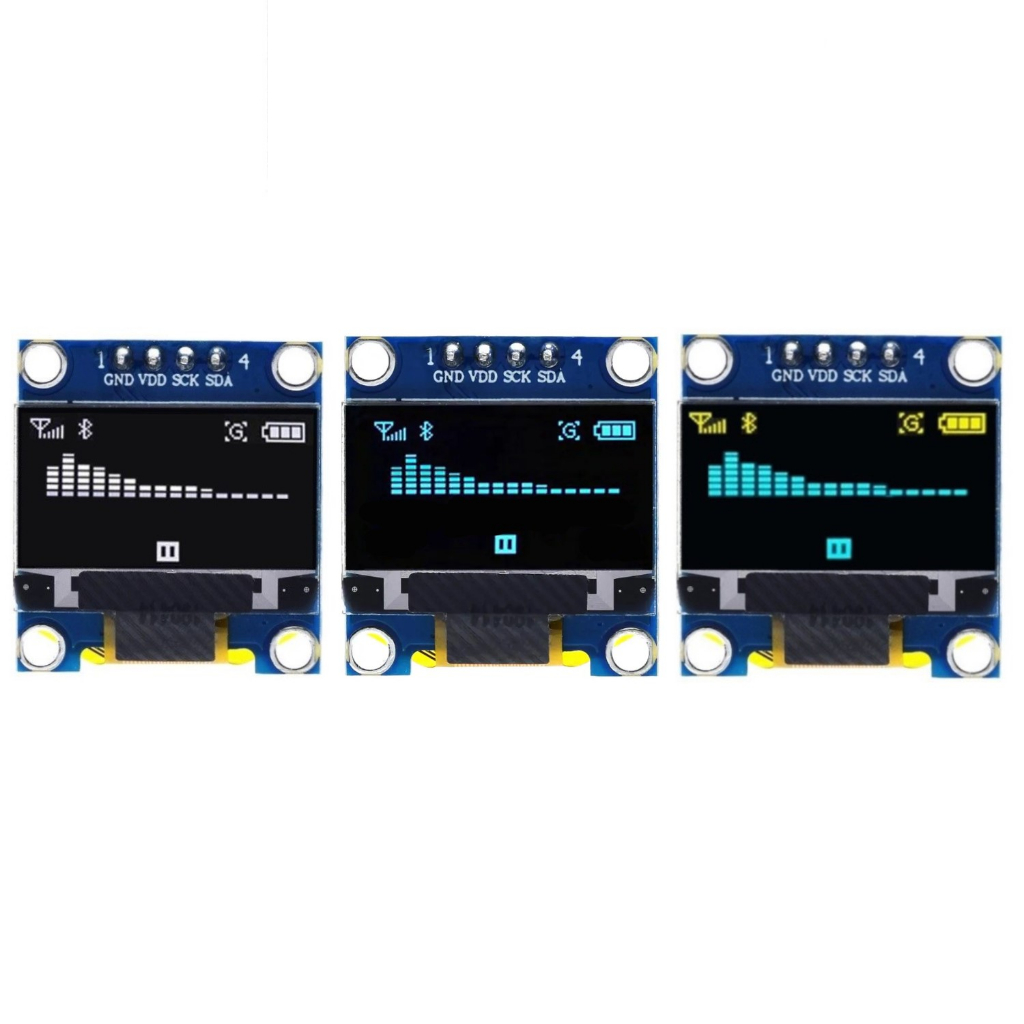 Jual LCD OLED 0.96 Inch 128x64 White Blue Yellow Blue I2C Serial Module ...