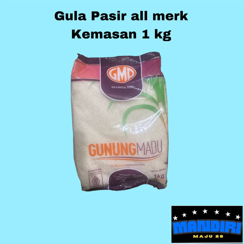 Jual Gula Kristal Putih Gmp 1 Kg Shopee Indonesia 0235