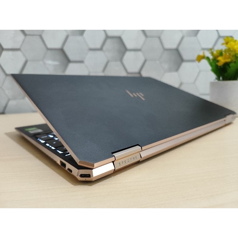 Jual HP SPECTRE GOLD X360 CONVERTIBLE 15-df1xxx DOUBLE VGA WITH NVIDIA ...