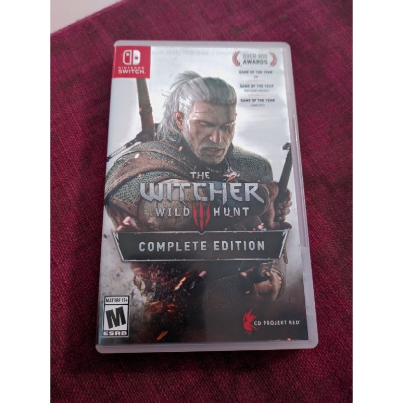 Jual Games Nintendo Switch The Witcher 3 Complete Edition Uncensored