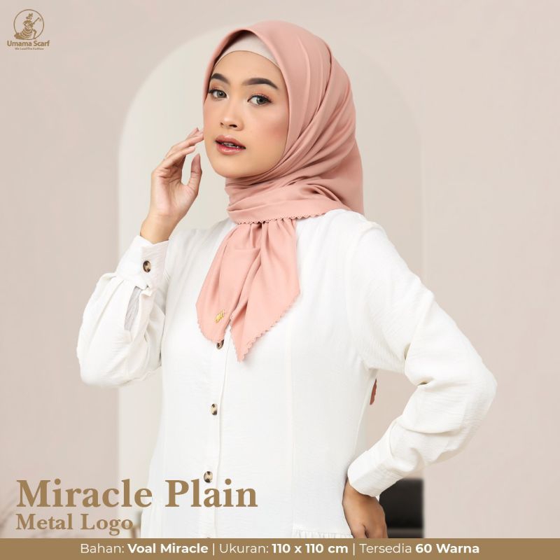 Jual Paket Hemat Hijab Segi Empat Umama Voal Miracle Plain 100 Ribu 7 Pcs Shopee Indonesia 8466