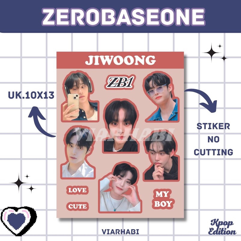 Jual STIKER ZB1 ZEROBASEONE COLORFUL EDITION// STIKER KPOP// FREEBIES ...