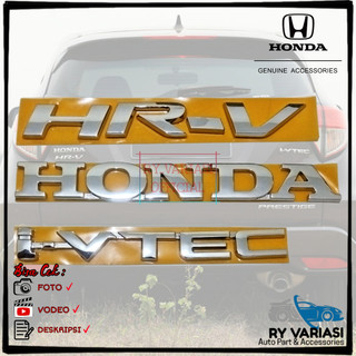 Jual Emblem HRV original/ Emblem Bagasi Honda HRV Complite/ Emblem ...