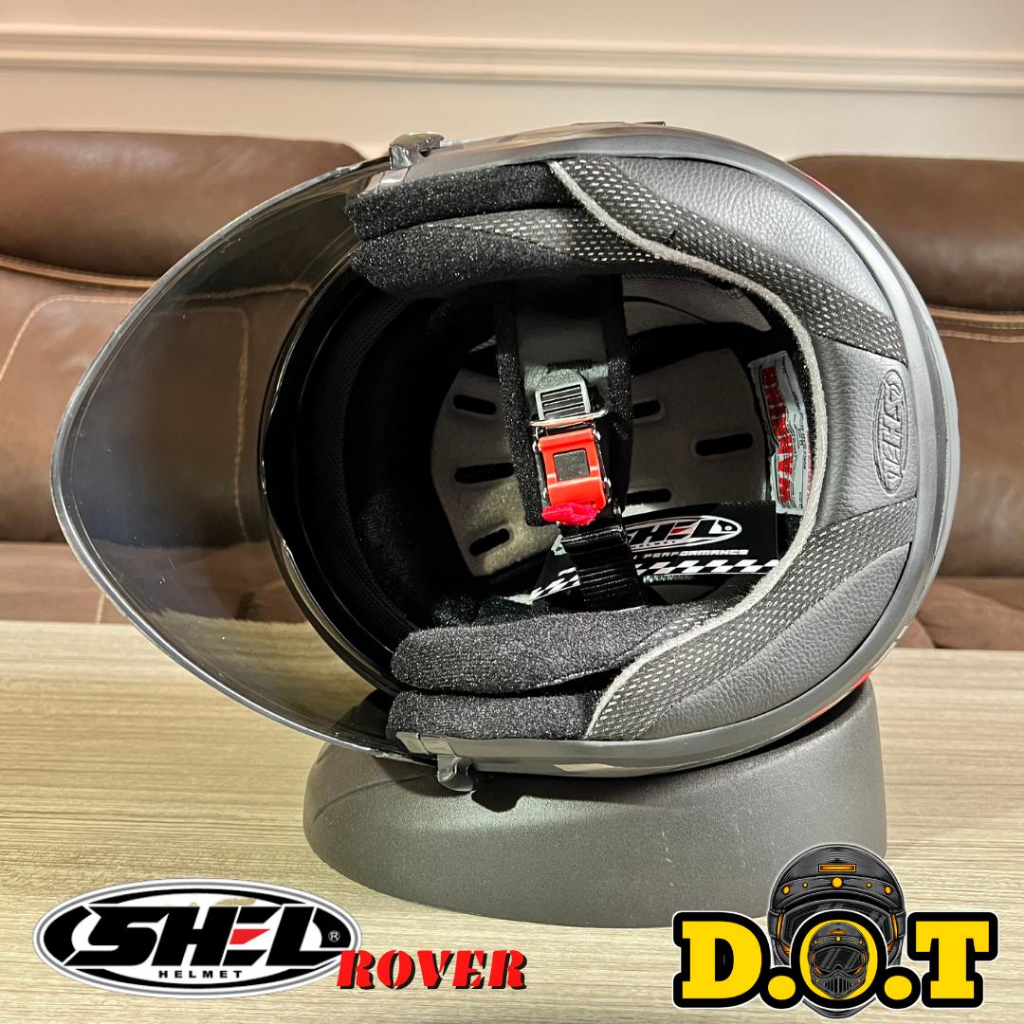 Jual SHELL ROVER HELM HALF FACE DOBEL VISOR PREMIUM MOTIF STANDARD SNI ...