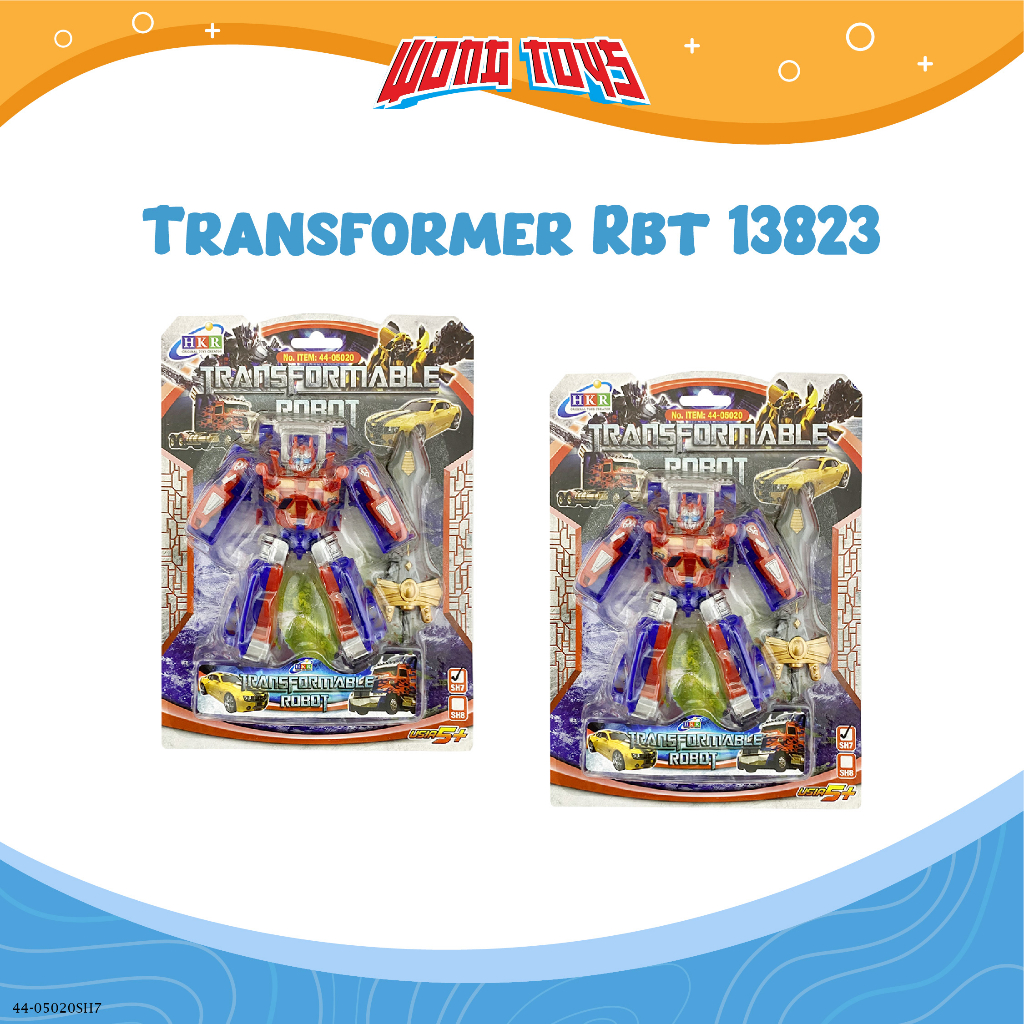 Jual Transformer Rbt 13823 (44-05020SH7) - Mainan Robot Transformable ...