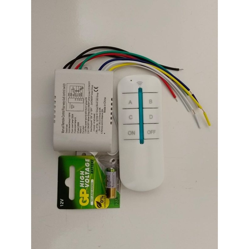 Jual saklar remote control 220V untuk lampu | Shopee Indonesia
