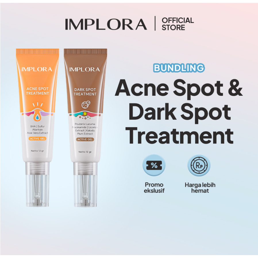 Jual Implora Acne Dark Spot Treatment ECER Shopee Indonesia