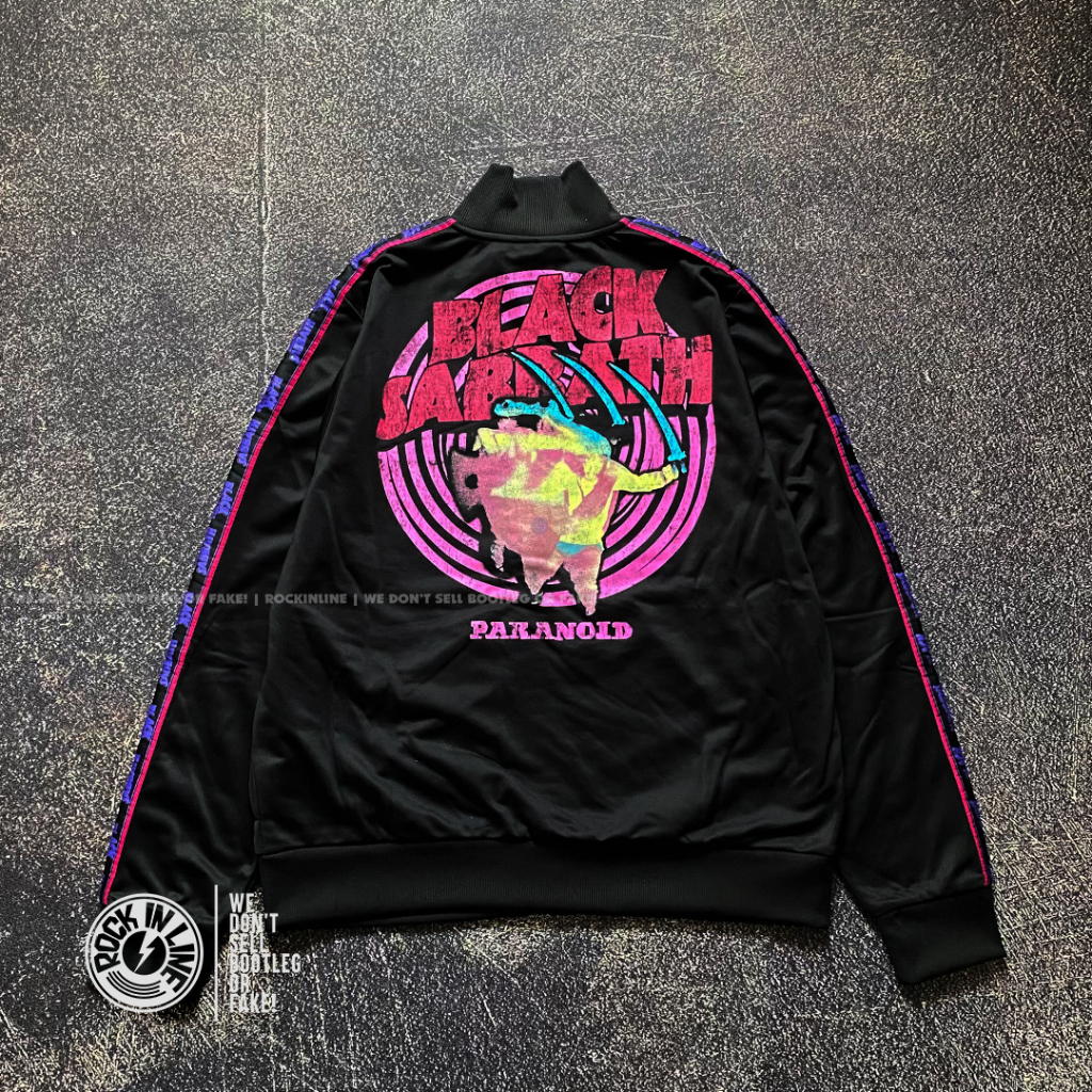 Jual BLACK SABBATH - TAPED TRICOT TRACK TOP Official Merchandise ...