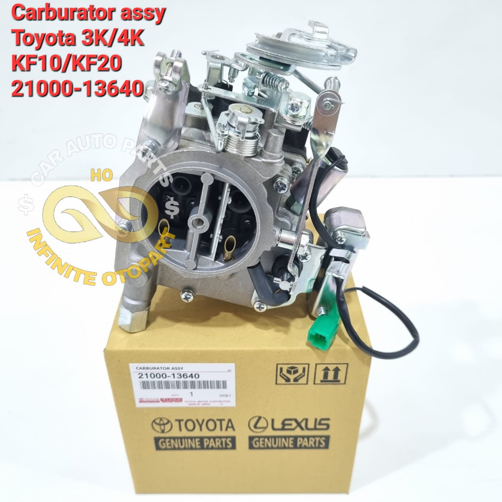 Jual CARBURATOR KARBURATOR ASSY TOYOTA KIJANG 3K 4K KF10 KF20 GOOD ...