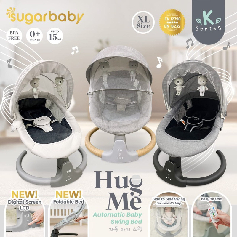 Jual SUGARBABY SUGAR BABY HUG ME KSERIES AUTOMATIC BABY SWING CHAIR
