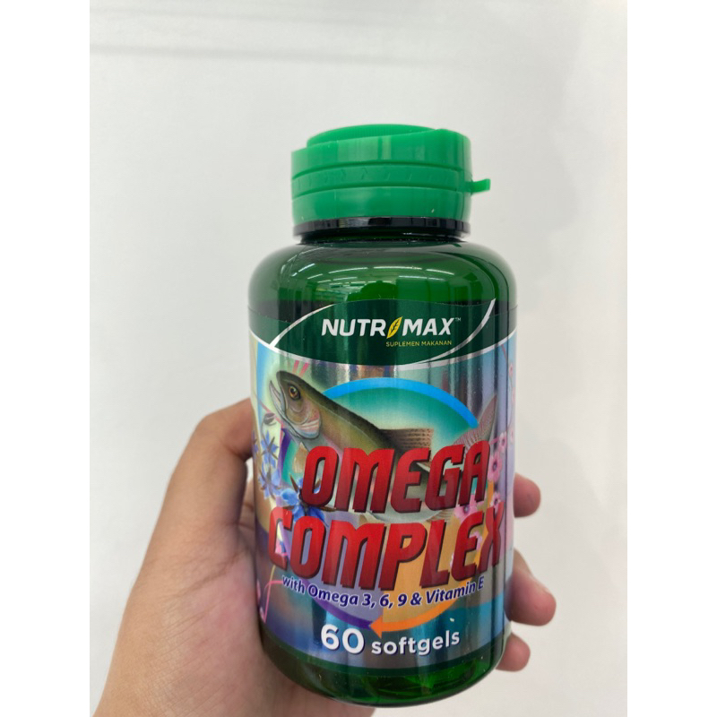 Jual NUTRIMAX OMEGA COMPLEX WITH OMEGA 3,6,9&VIT E 60kapsul lunak