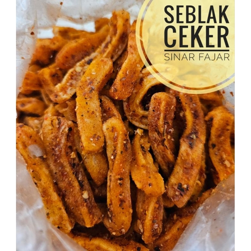 Jual Seblak Ceker 250gram /seblak Pedas /sinar Fajar/cemilan Pedas ...