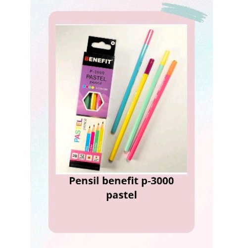 Jual Pensil 2b Benefit P 3000 Pastel 12pcs Shopee Indonesia