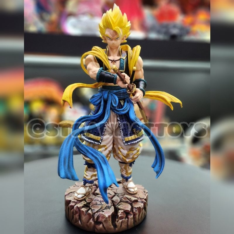 Jual GOGETA (YELLOW HEAD) SAMURAI SERIES BY LK STUDIO RESIN STATUE ...