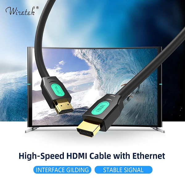 HDMI 2.0 High Speed HDMI 4K 60Hz Cable with Ethernet 10 meter WIRETEK