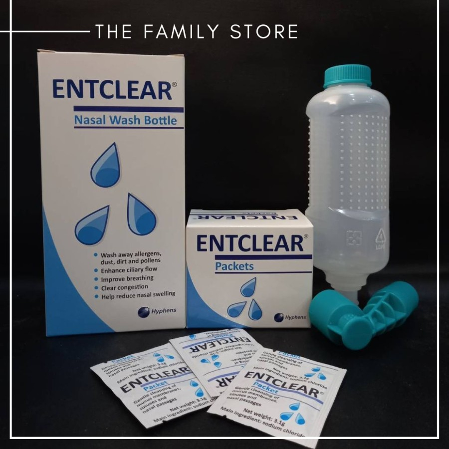 Jual ENTCLEAR Nasal Wash Bottle - Alat Cuci Hidung Sinus Nose Cleaning ...