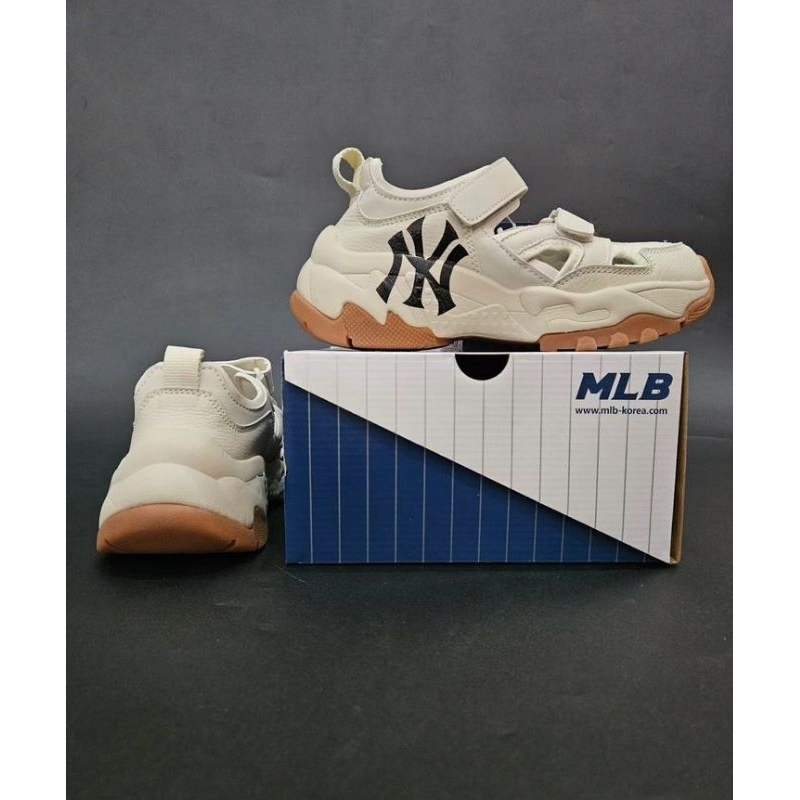 Jual MLB Korea Chunky High NY Yankees - Ivory Original 2023