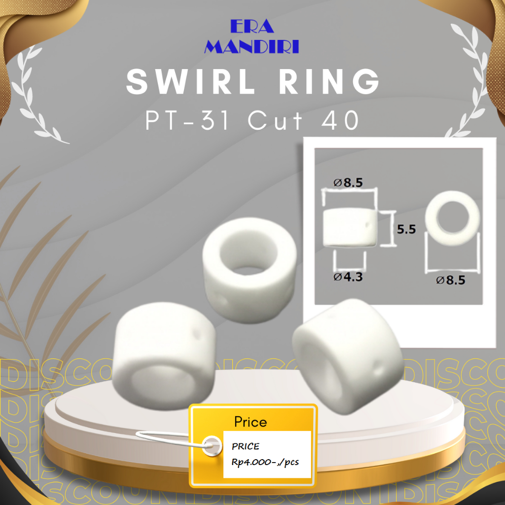 Jual Swirl Ring PT-31 / Keramik Plasma Cutting Cut-40 | Shopee Indonesia