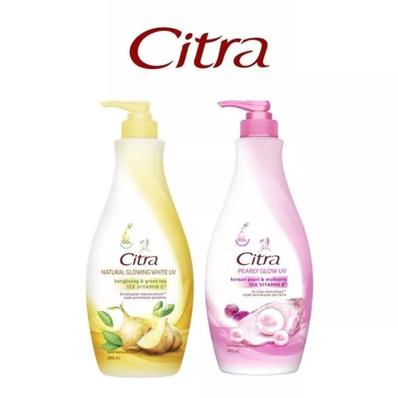 Jual Citra hand body lotion pump 380ml Shopee Indonesia