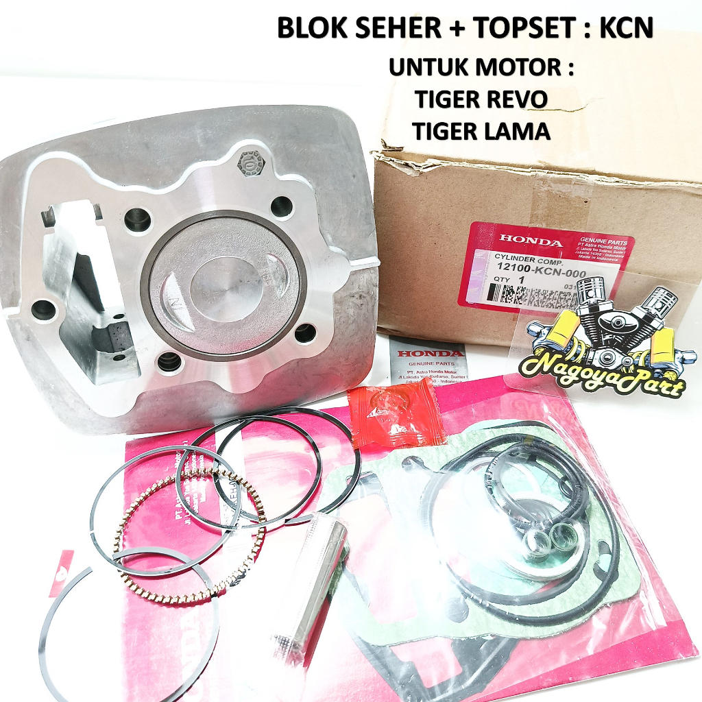 Jual Blok Sehher Komplit Kcn Honda Tiger Revo Tiger Lama Shopee Indonesia