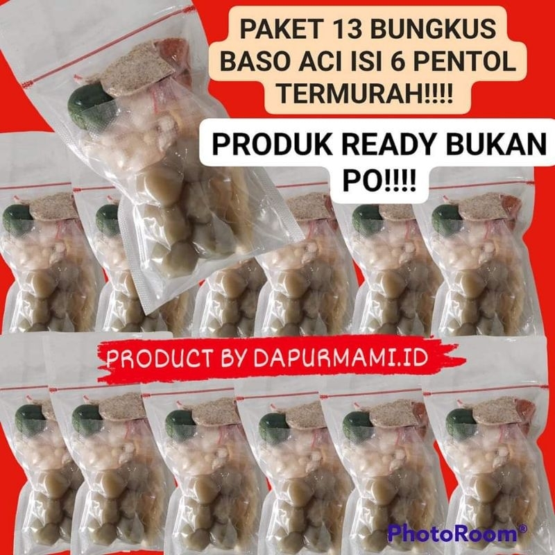 Jual Paket 13 Bungkus 13 Pcs Baso Aci Shopee Indonesia