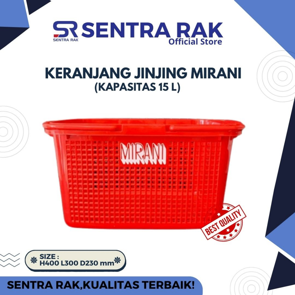 Jual Keranjang Belanja Jinjing Keranjang Belanja Toko Mirani