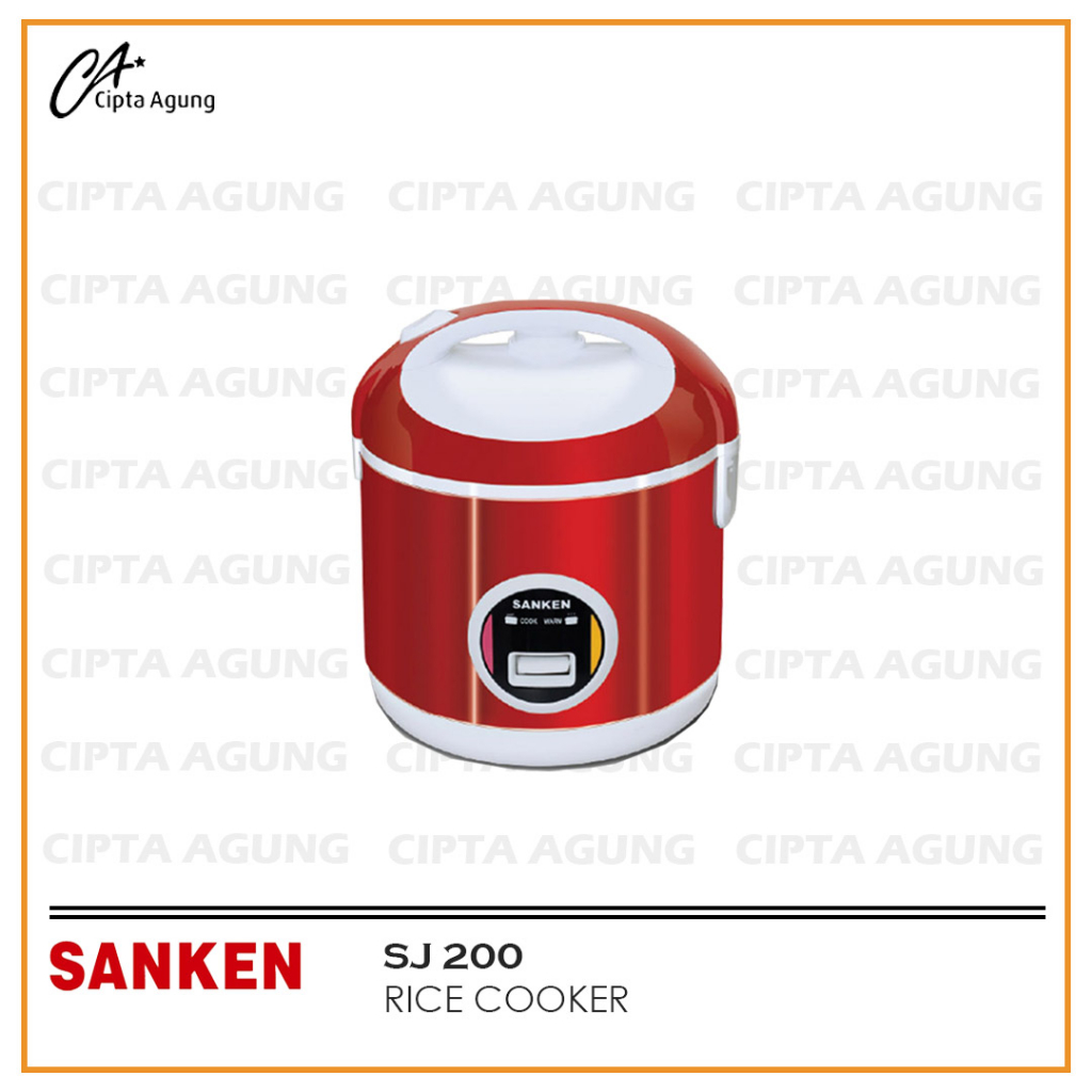 Jual SANKEN RICE COOKER 1 LITER SJ 200 / SJ200 Shopee Indonesia