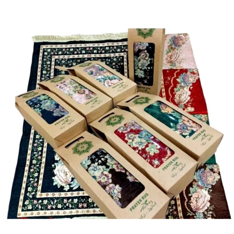 Sajadah Turki Traveling Rumbai Tambang cocok untuk souvenir