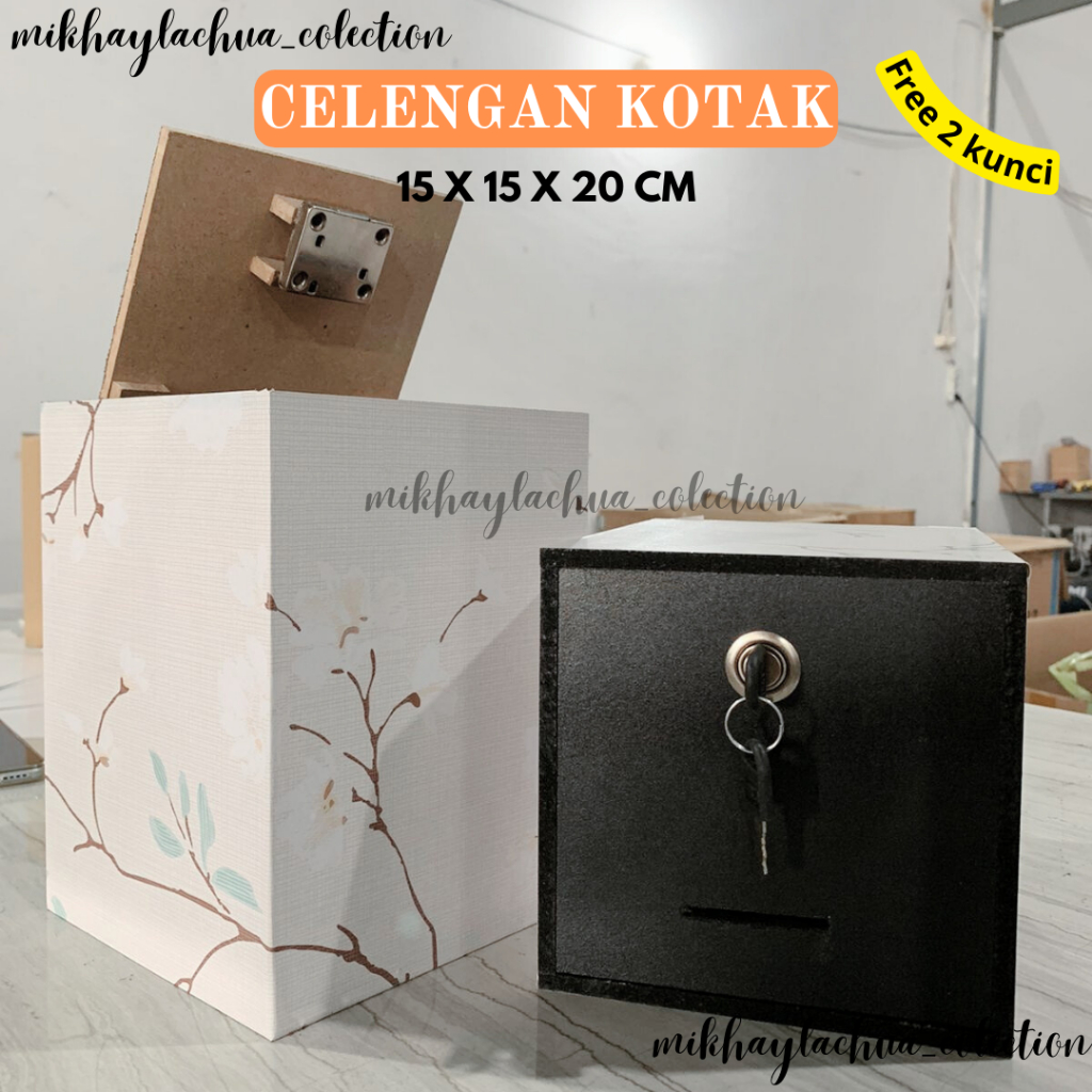 Jual CELENGAN TARGET VIRAL JUMBO UKURAN BESAR 15X15X20CM DENGAN KUNCI ...