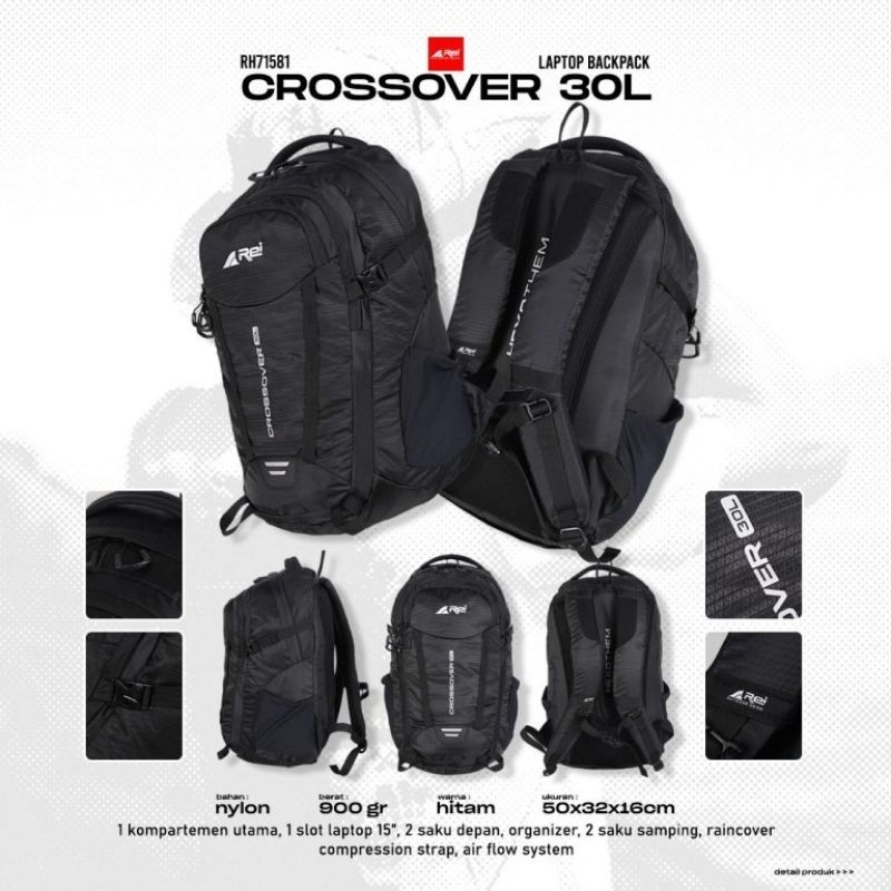 Jual TAS RANSEL AREI CROSSOVER 30L | Shopee Indonesia