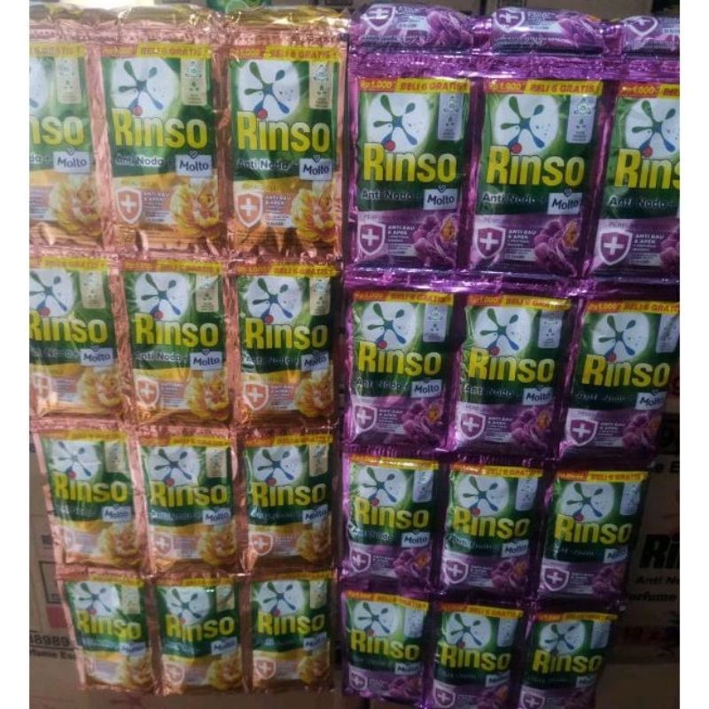 Jual Rinso cair Rinso liquid rentengan 1000an dapat 42 sachet | Shopee ...