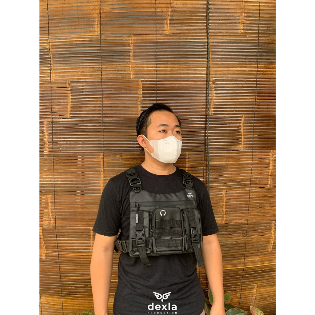 Jual Chest Bag Tactical Waterproof Tas Dada Rig Bag Tas Selempang Outdoor -  Black - Kota Tangerang - Blownart